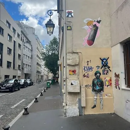 公寓 Luxe Chic Aux Buttes-aux-cailles A 5min Du Metro, Parking Prive Disponible 巴黎