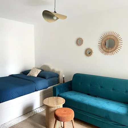 Apartament Luxe Chic Aux Buttes-aux-cailles A 5min Du Metro, Parking Prive Disponible Paryż